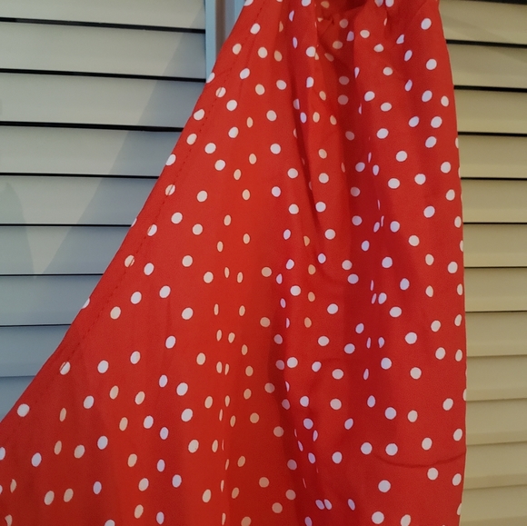 Red Halter Neck Sleeveless Floral Long Maxi Dress Backless Loose Ruffle Sundress - Picture 4 of 7